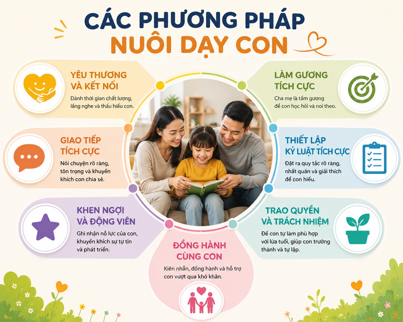 Các phương pháp nuôi dạy con