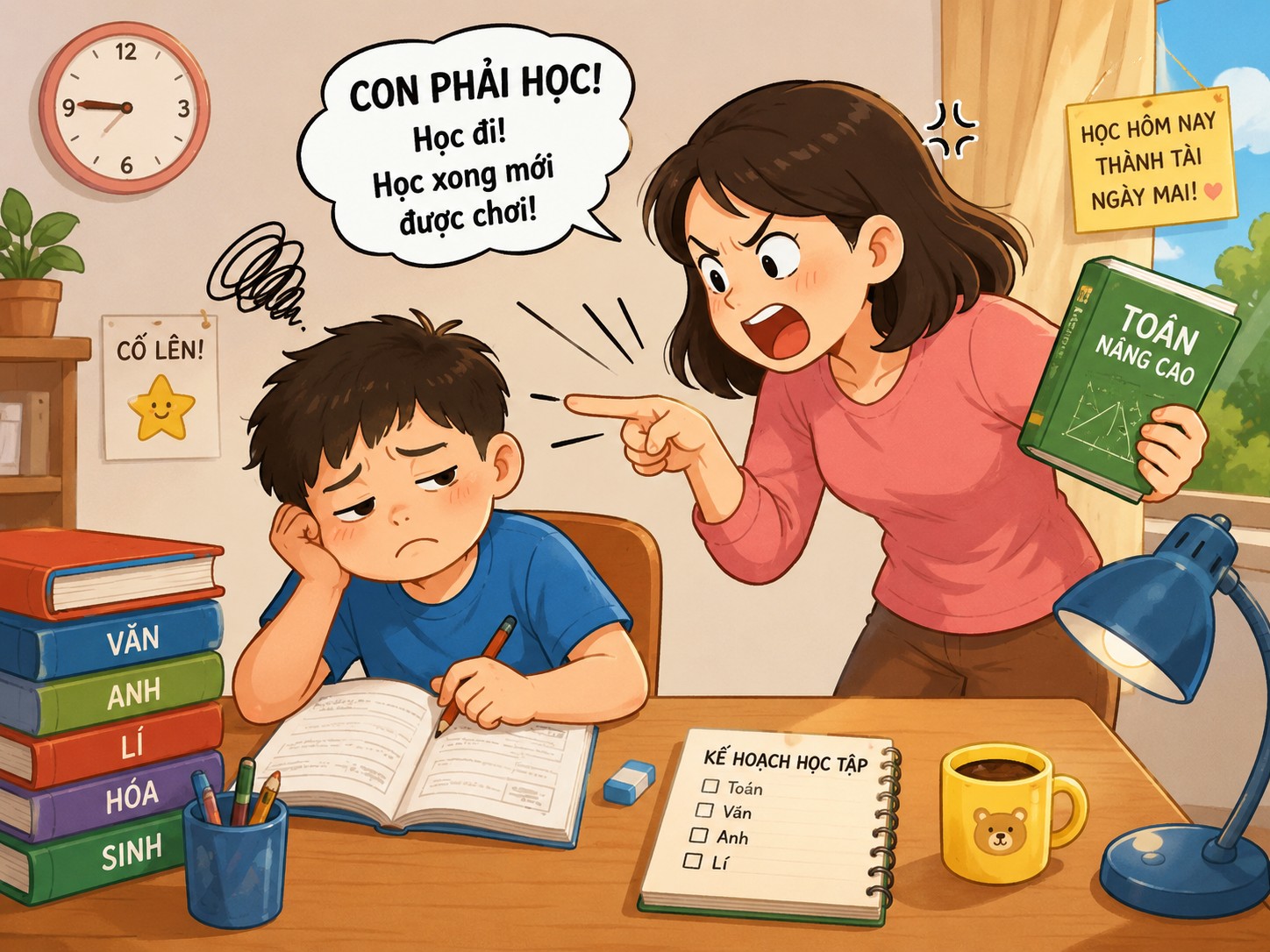 Cha mẹ nghiêm khắc
