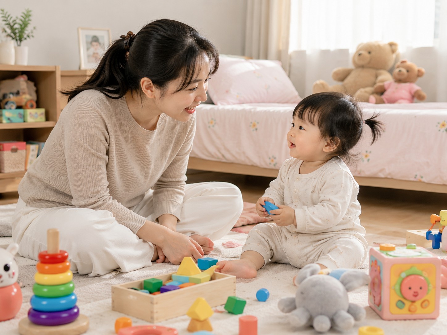 Cách dạy trẻ 1 tuổi bướng bỉnh