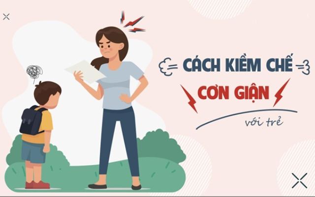Cách kiềm chế cơn nóng giận với con
