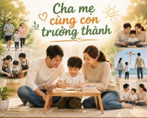 Cùng con trưởng thành