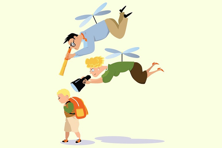 Stress vì bố mẹ