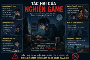 Tác hại của nghiện game