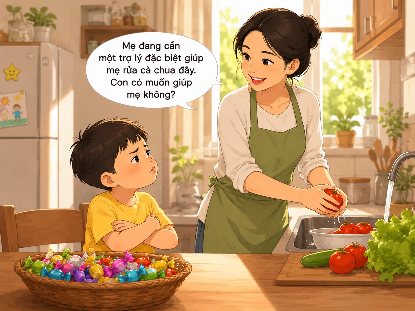 Cách dạy trẻ 3 tuổi bướng bỉnh