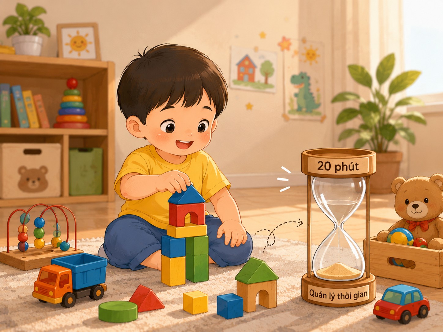 Cách dạy trẻ 3 tuổi bướng bỉnh