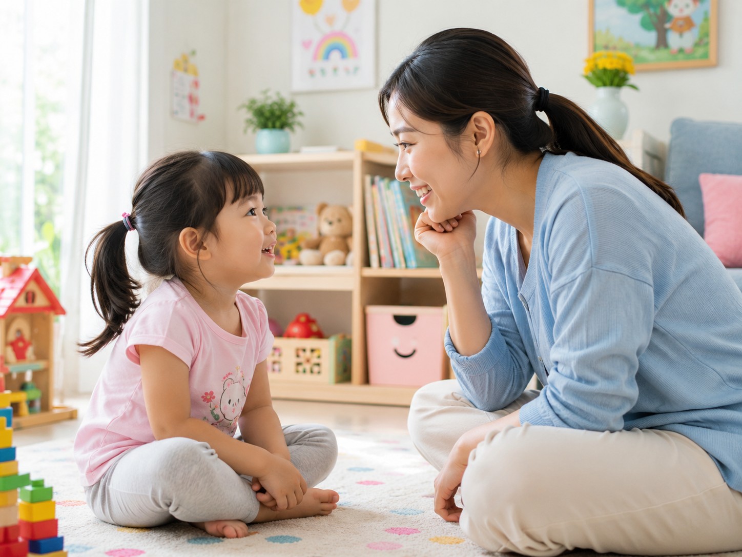 Cách dạy trẻ 4 tuổi bướng bỉnh