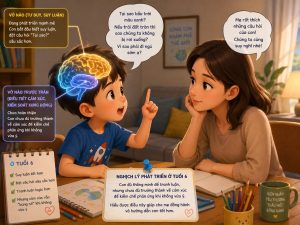 Cách dạy trẻ 6 tuổi bướng bỉnh