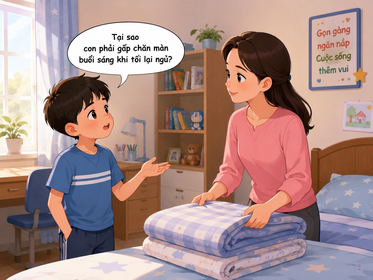 Cách dạy trẻ 9 tuổi bướng bỉnh