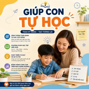 Giúp con tự học