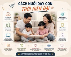 Nuôi dạy con thời hiện đại