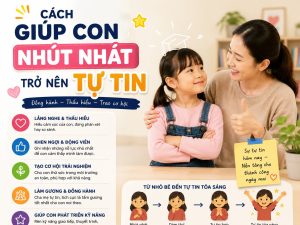 Trẻ nhút nhát